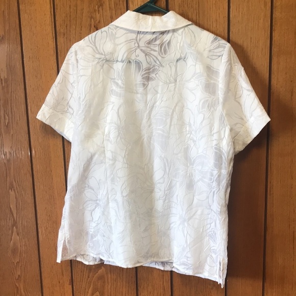 NOTATIONS floral blouse tank set - Picture 2 of 5